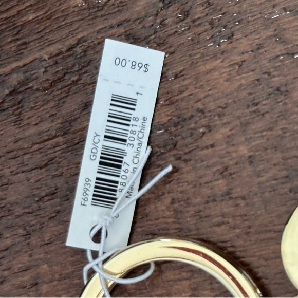 Coach Letters Charm Mix Key Fob F69939 NWT - Picture 7 of 8